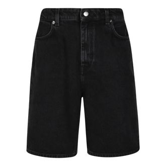 Loulou Studio Denim Shorts, female, Black, Size: W27 ISU LDS Denim Short