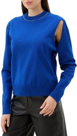 Maison Margiela Crewneck Cutout Jumper, Size Small