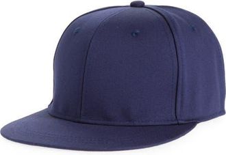 Open Edit Flat Brim Hat in Navy at Nordstrom