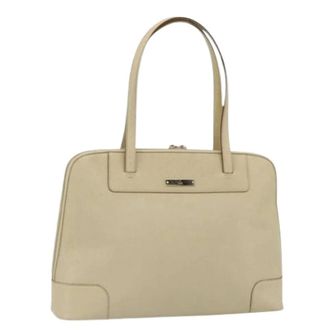 Gucci Pre-owned Tote Bags, female, Beige, Size: ONE SIZE Pre-owned Vintage Tote Bag
