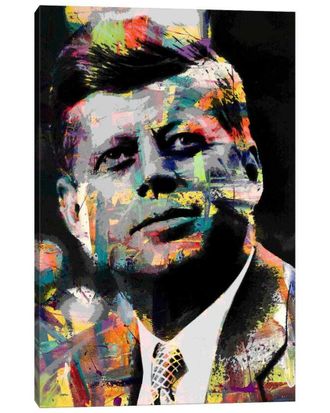 iCanvas Jfk Impressions 2 By Unknown Artist Wall Art