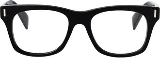 Alexander McQueen Am 0551O Optical Frame - Heren - Brillen - Zwart - 52 MM - Accessoires