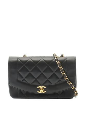Chanel 1994-1996 Diana schoudertas - Zwart