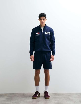 Tommy Hilfiger World Cup - Giacca sportiva blu navy in coordinato