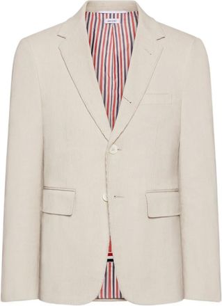 Thom Browne Blazer con bottoni - Bianco