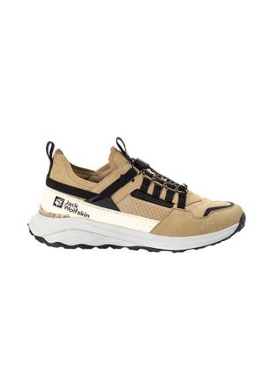 Jack Wolfskin Sneaker JACK WOLFSKIN DROMOVENTURE ATHLETIC LOW M, Herren, Gr. UK 8,5 - EU 42,5, Normalschaft, beige (sand, storm), Obermaterial: Synthetik; Obermater
