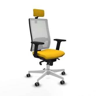 Piqueras y Crespo Sedia Da Ufficio Piqueras Y Crespo 2d026g2 Giallo