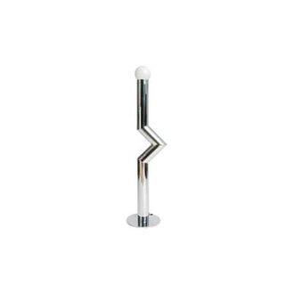 Axel Chay Floor lamp Déviation - Silver - Polished aluminium - Designer Axel Chay