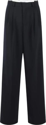Rossi Noa Fluid Cade Broeken - Dames - Straight fit broeken - Zwart - S - Polyester - Broeken