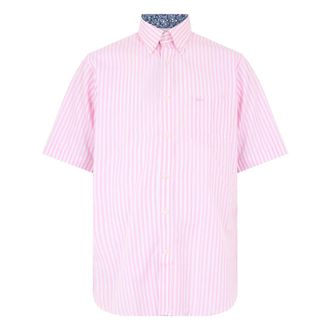 Paul & Shark Short-sleeve Shirt - male - Paul & Shark - Short Sleeve Shirts - Pink - 3XL - Shirts