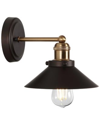 Jonathan Y Designs Jonathan Y July 7 88 1 Light Metal Shade Sconce