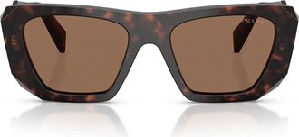 Prada Sunglasses Prb18 S 17 N06 B Root Tortoiseshell/Dark Brown Women
