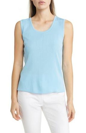 Ming Wang Scoop Neck Sweater Tank in Serene at Nordstrom Rack, Size Large