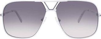Guess Smoke Gradient Pilot Mens Sunglasses GO00066 21B 61