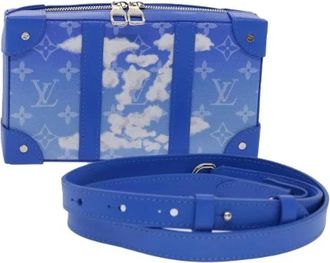 Louis Vuitton Pre-owned Vintage Cross Body Bag - Dames - Vintage Schoudertas - Blauw - ONE Size - Vintage