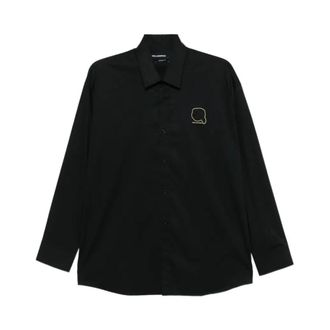 Karl Lagerfeld Casual Shirts - Heren - Casual Overhemden - Zwart - XL - Overhemden