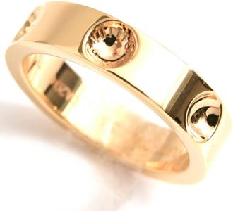 Louis Vuitton Gold Yellow Gold (18K) Band Ring (Pre-Owned)