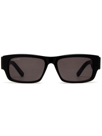 Balenciaga Zonnebril met logo - Zwart