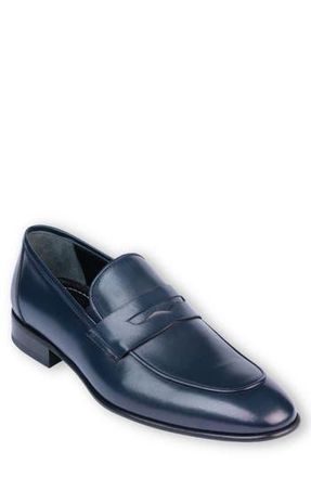 Vella Pais Lapitos Penny Loafer in Navy Blue at Nordstrom Rack, Size 8.5