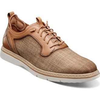 Stacy Adams Sebert Elastic Lace Sneaker in Tan at Nordstrom, Size 10.5