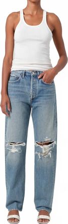 A Gold E Kelly High Rise Jeans In Backdrop