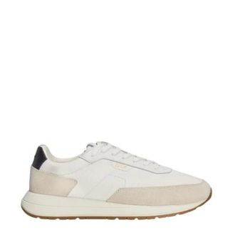 HUGO BOSS Suede Lace-up Trainers with Boss Logo