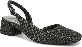 Naturalizer Jayla Half dOrsay Slingback Pump in Green Multi at Nordstrom, Size 5.5