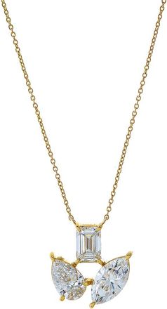 Adina Eden 14K 3.33 Ct. Tw. Lab-Grown Diamond Necklace