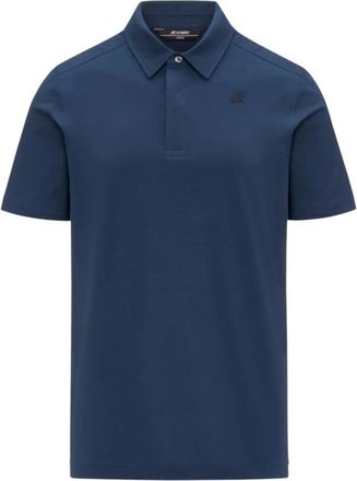 K-Way Tops, Heren, Blauw, M, Katoen, Viggo Polo