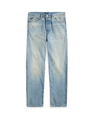 Ralph Lauren HERITAGE STRAIGHT FIT DISTRESSED JEAN