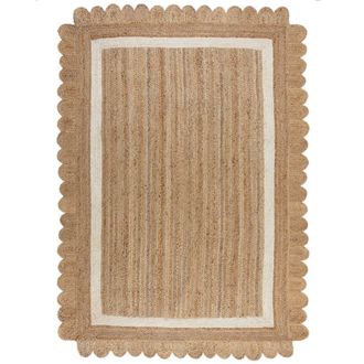 Novatrend Alfombra de sal&oacute;n de yute beige 160x230 cm