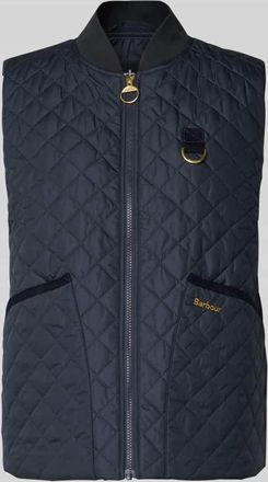 Barbour Regular Fit Steppweste mit Label-Applikation Modell ´ROSALIE in Marine, Größe 36