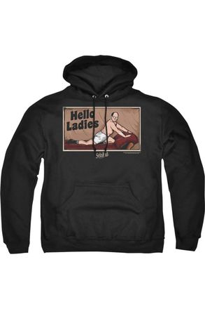 Gildan Seinfeld Hello Ladies Adult Pull Over Hoodie / Hooded Sweatshirt