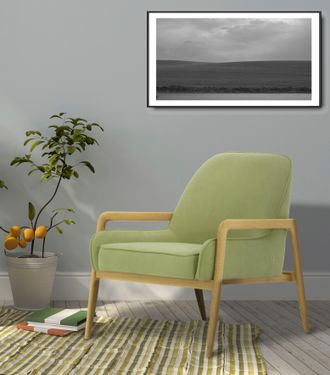 HOME AFFAIRE Sessel »Braga« wahlweise mit Gestell aus Eiche in dunkel oder Buchenholz in hell