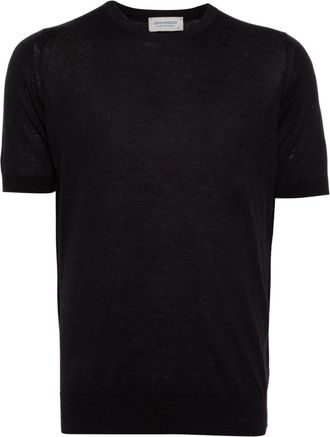 John Smedley T-shirt Coulter - Nero
