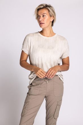 Zhrill T-Shirt ZHRILL ZHRAHEL, Damen, Gr. XL, braun (mud), Single Jersey, Obermaterial: 100% Baumwolle, bedruckt, gerade h&uuml;ftbedeckend, Rundhals, Shirts T-Sh