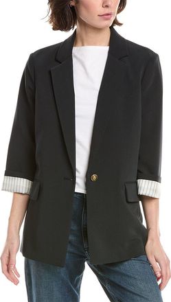 Rag & Bone Rag & Bone Jennie Crepe Blazer