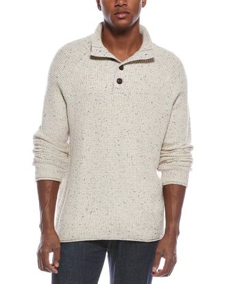 Weatherproof Vintage Waffle Knit Mock Neck Sweater