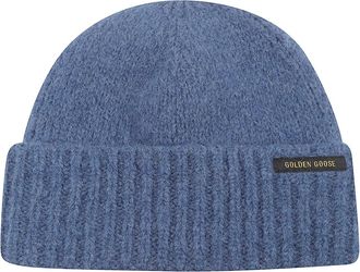 Golden Goose Journey Muts - Dames - Hoeden - Blauw - ONE Size - Wol - Accessoires