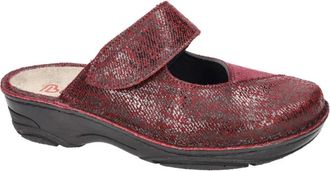 Berkemann Heliane Muiltjes met Hak - Dames - Sleehakken - Rood - 35 1/2 EU - Leer - Schoenen