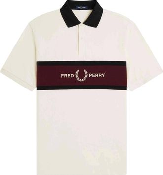 Fred Perry Hombre, Camisetas, Beige, Talla: S