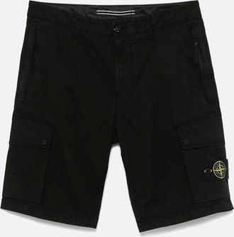 Stone Island Mens S0A10 CARGO SHORTS - Black - Size: 32/36