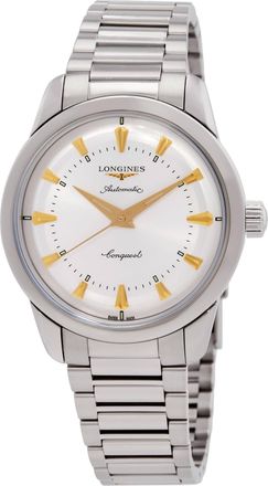Longines Conquest Heritage Automatic Opaline Ivory Dial Mens Watch L16504726