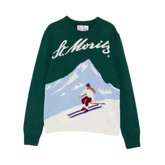 MC2 Saint Barth Maglione girocollo - - Knitwear - Donna - Verde - S