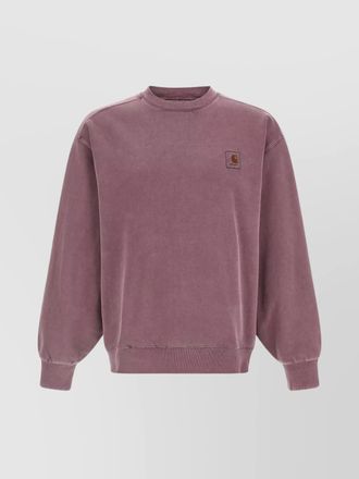 Carhartt Work in Progress crew neck sweatshirt with ribbed cuffs and hem
