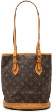 Louis Vuitton Pre-owned Petit Bucket - Dames - Vintage Schoudertas - Bruin - ONE Size - Leer - Vintage
