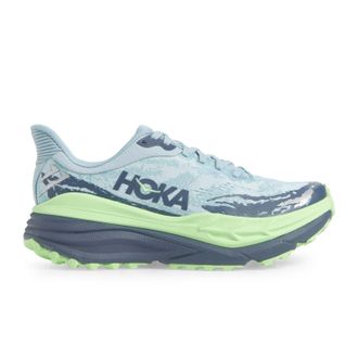 Hoka One One Hoka Stinson 7 Textile Synthetic Mens Running Trainers - Druzy Anchor - Size:UK 10.5