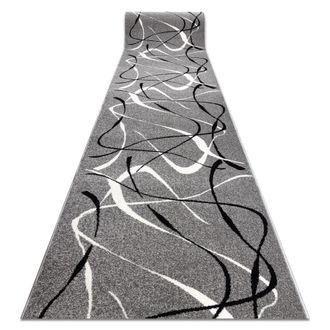 RugsX Rugsx - Alfombra De Pasillo Silver Choco Gris 100 Cm Grey 100x1000 Cm