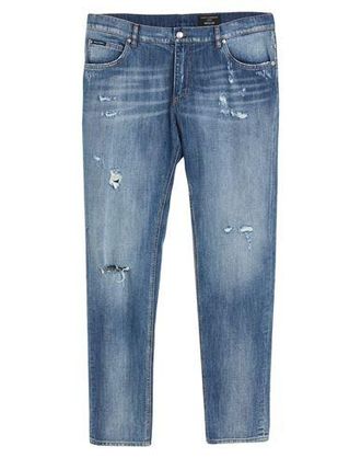 Dolce & Gabbana PARTES DE ABAJO - Pantalones vaqueros en YOOX.COM