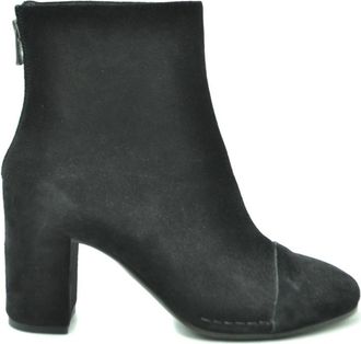 Del Carlo Stijlvolle Booties voor Vrouwen - Dames - Laarzen met Hak - Zwart - 35 EU - Schoenen